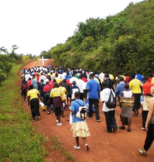 Via Crucis a Kampala (Uganda)