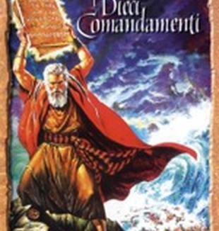 Il dvd de <em>I dieci comandamenti</em>.