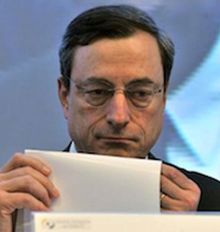 L'intervento di Mario Draghi.