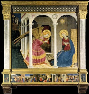 L'«Annunciazione di Cortona» di Beato Angelico.
