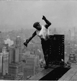 Operaio sull’Empire State Building, 1931.