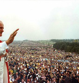 Giovanni Paolo II in Polonia.