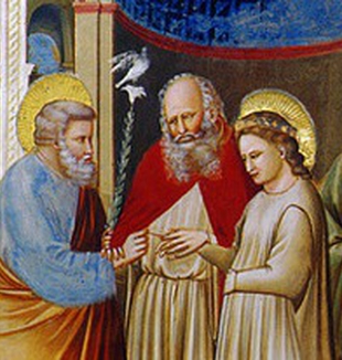 Giotto, <em>Sposalizio della Vergine</em>.