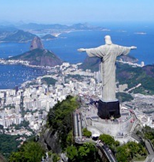 Rio de Janeiro, la statua di Cristo Redentore.