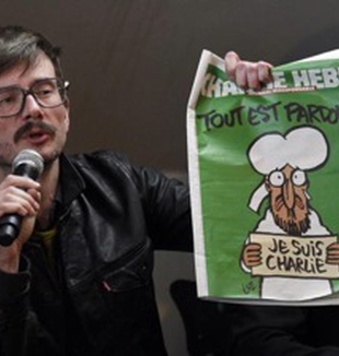 "Luz" presenta "Charlie Hebdo" del 14 gennaio.