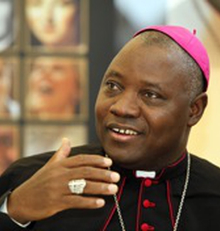 Monsignor Kaigama, arcivescovo di Jos.