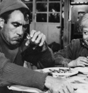 Una scena de "La Strada" di Fellini