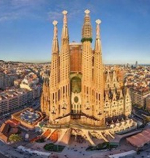La Sagrada Família di Barcellona.
