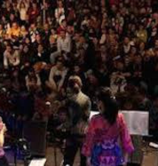 Un concerto a EncuentroMadrid 2016. 