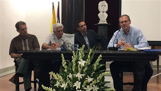 Da sinistra: Gustavo Andújar, Roberto Manzano, Alejandro Mayo e Alberto Savorana