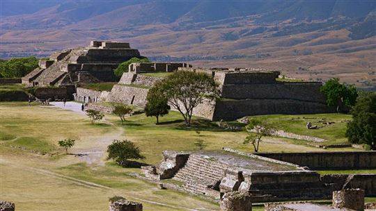 Le rovine della civiltà zapoteca.