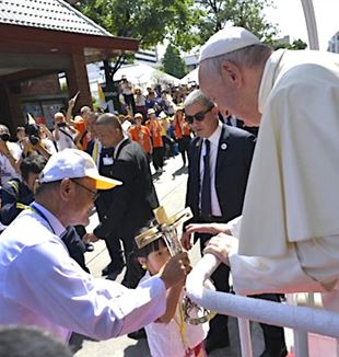 Il Papa accolto in Thailandia